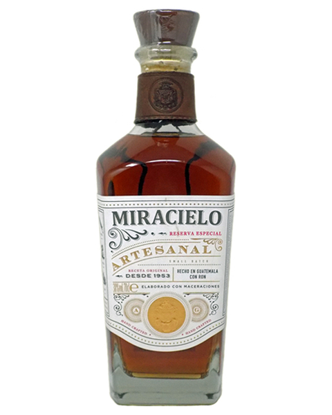 Miracielo Artesanal Spiced Rum, by Botran - 0,7 lt