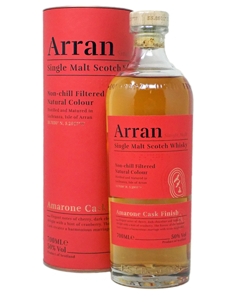 Arran Amarone Cask Finish - 50% - 0,7 lt