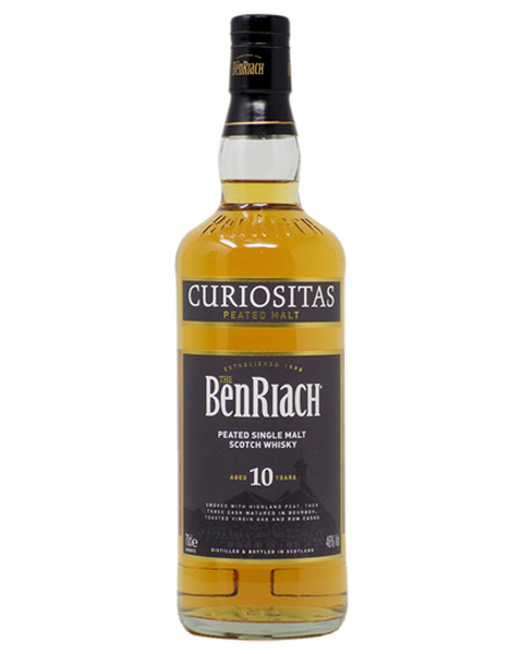 Benriach 10 years Curiositas Peated Malt - 0,7 lt