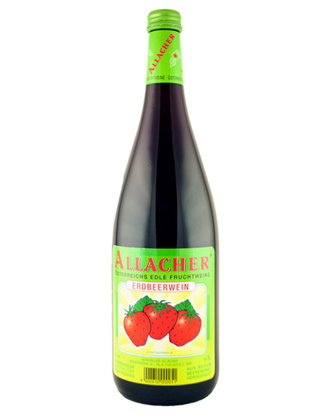 Erdbeerwein (Allacher) - 1 lt
