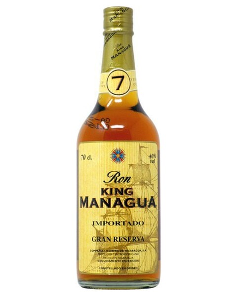 King Managua 7 years, Gran Reserva - 0,7 lt