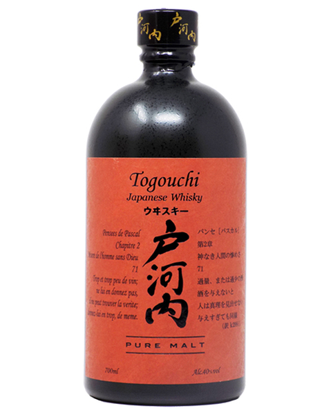 Togouchi Pure Malt Japanese Whisky - 0,7 lt