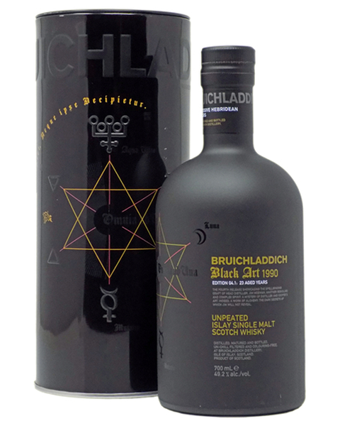 Bruichladdich 'Black Art' 04.1. - 1990/2014,  23 years, 49,2% - 0,7 lt