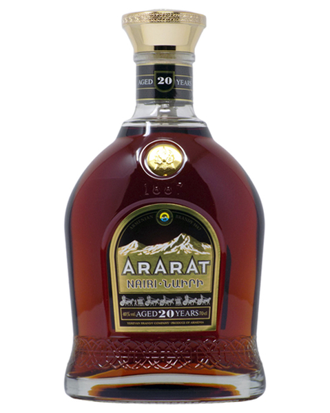 Ararat 20 years 'Nairi' - 0,7 lt
