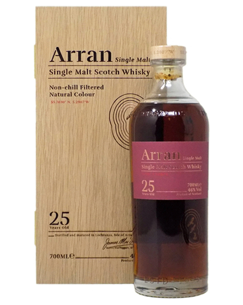 Arran 25 Year First Edition Release 2020, 46% - 0,7 lt