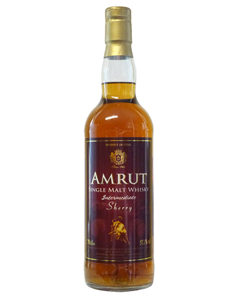 Amrut Intermediate Sherry 57,1% - 0,7 lt